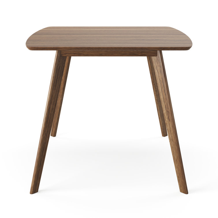 Corrigan Studio® Folashade Mid-Century Modern Square Dining Table 36" (Rose Oak) | Wayfair